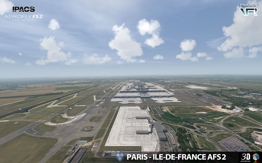 Paris-Ile de France VFR for Aerofly FS 2