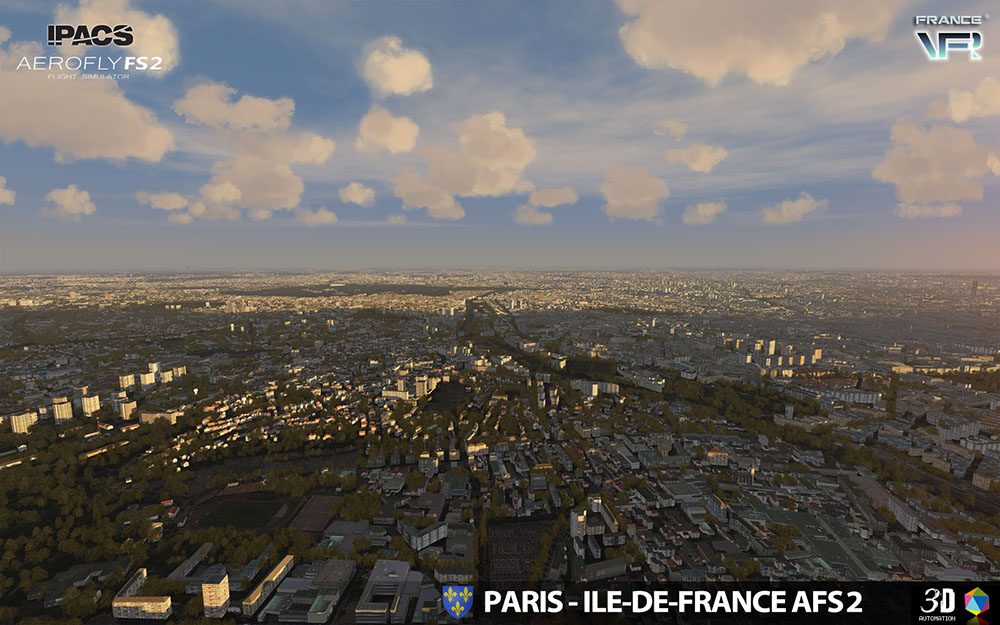 Paris-Ile de France VFR for Aerofly FS 2