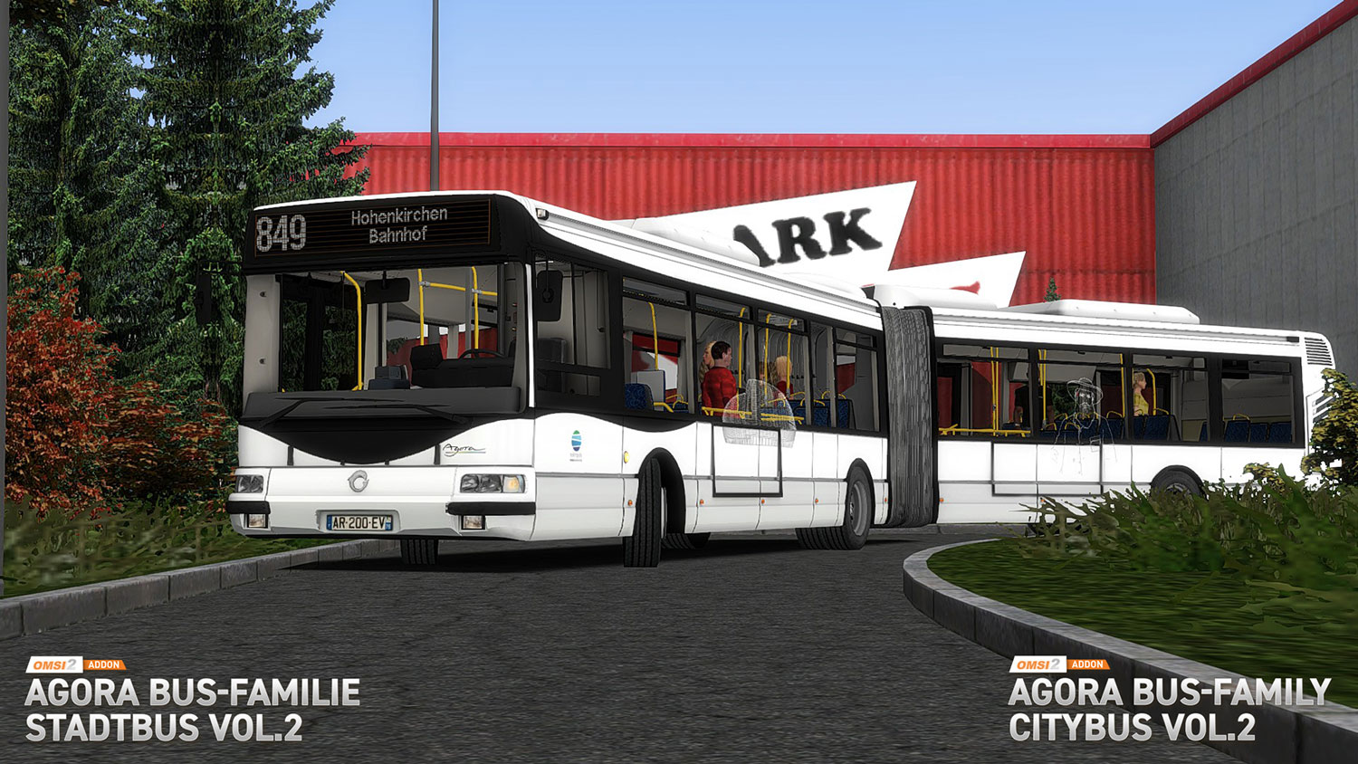 OMSI 2 Add-on Agora Bus-Familie Stadtbus Vol. 2