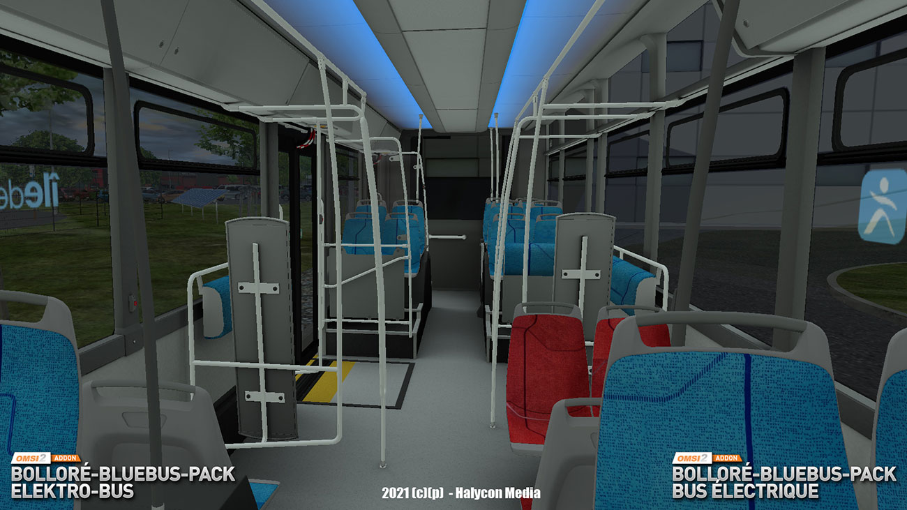 OMSI 2 Add-on Bolloré-Bluebus-Pack Elektro-Bus