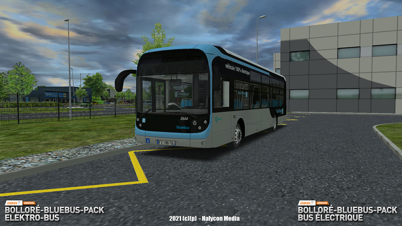OMSI 2 Add-on Bolloré-Bluebus-Pack Bus Électrique