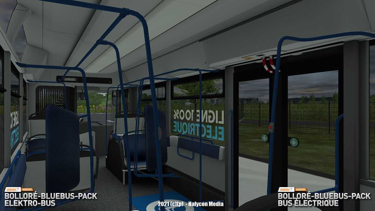 OMSI 2 Add-on Bolloré-Bluebus-Pack Electric-Bus