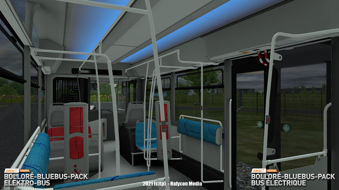 OMSI 2 Add-on Bolloré-Bluebus-Pack Elektro-Bus