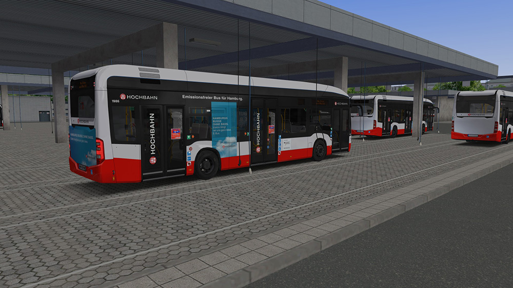 OMSI 2 Add-on E-Bus Hamburg
