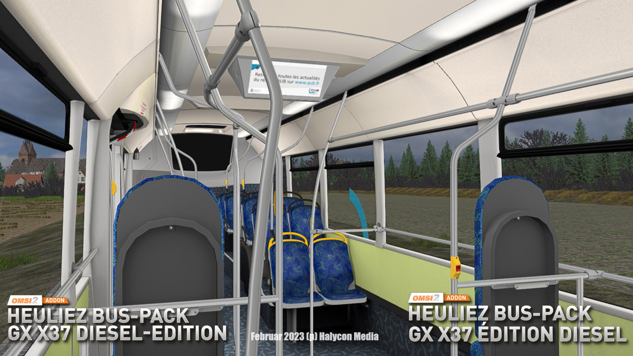 OMSI 2 Add-on Heuliez Bus-Pack GX x37 Diesel-Edition