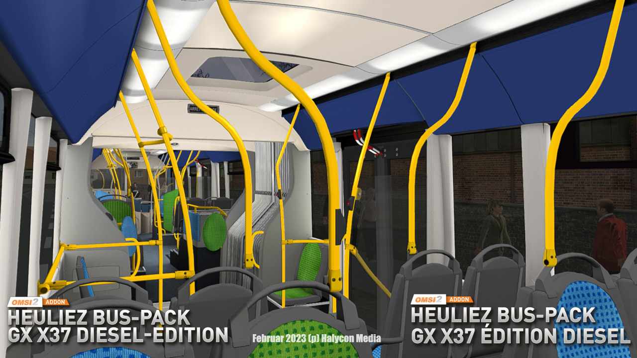 OMSI 2 Add-on Heuliez Bus Pack GX x37 Diesel Edition