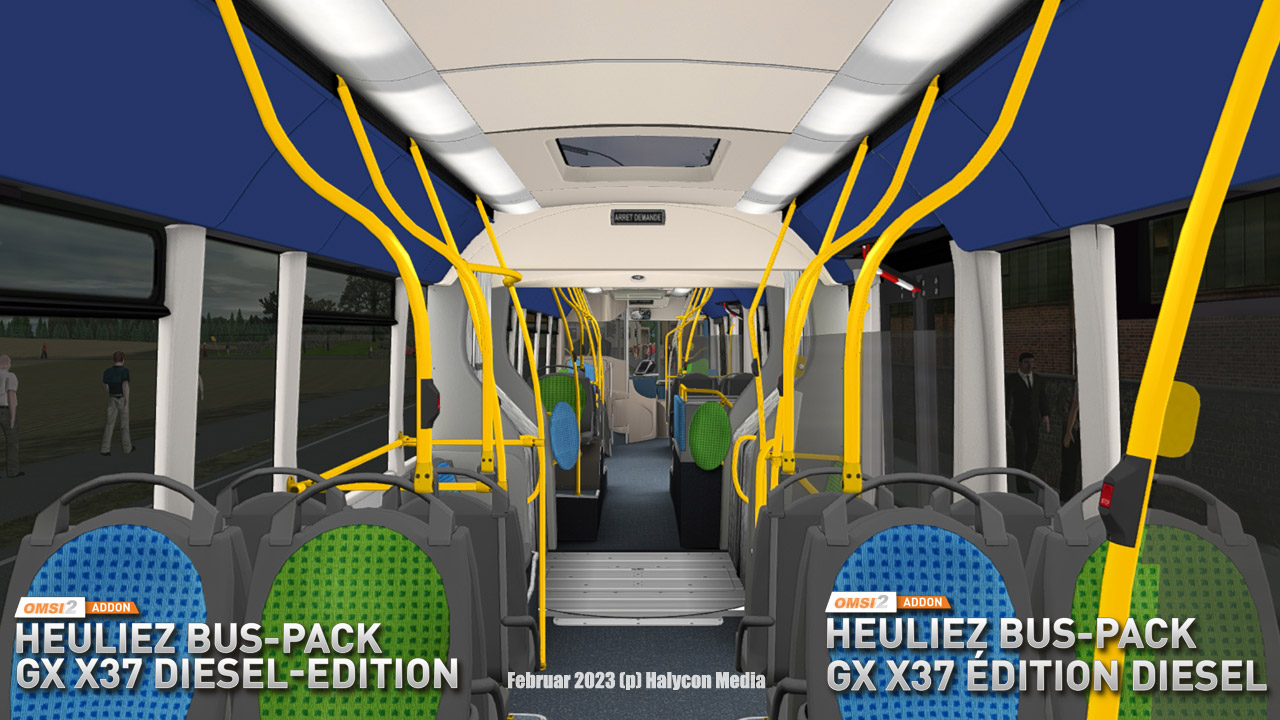 OMSI 2 Add-on Heuliez Bus Pack GX x37 Édition Diesel