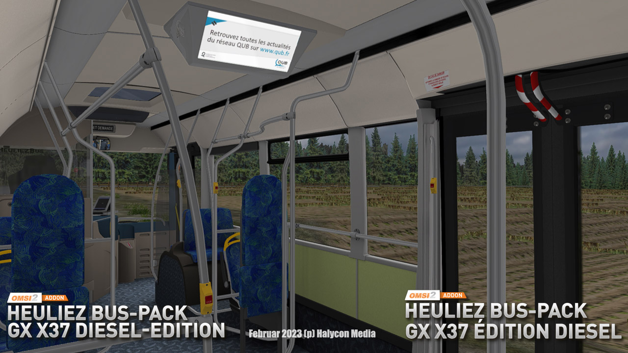 OMSI 2 Add-on Heuliez Bus-Pack GX x37 Diesel-Edition