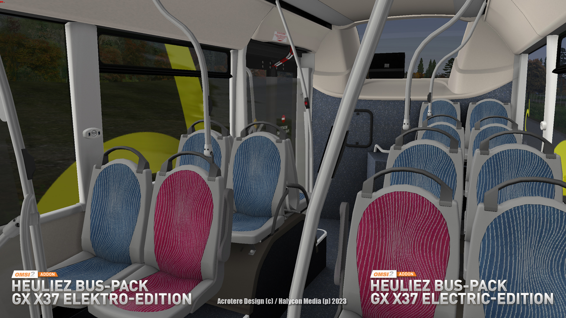 OMSI 2 Add-on Heuliez Bus Pack GX x37 Electric Edition