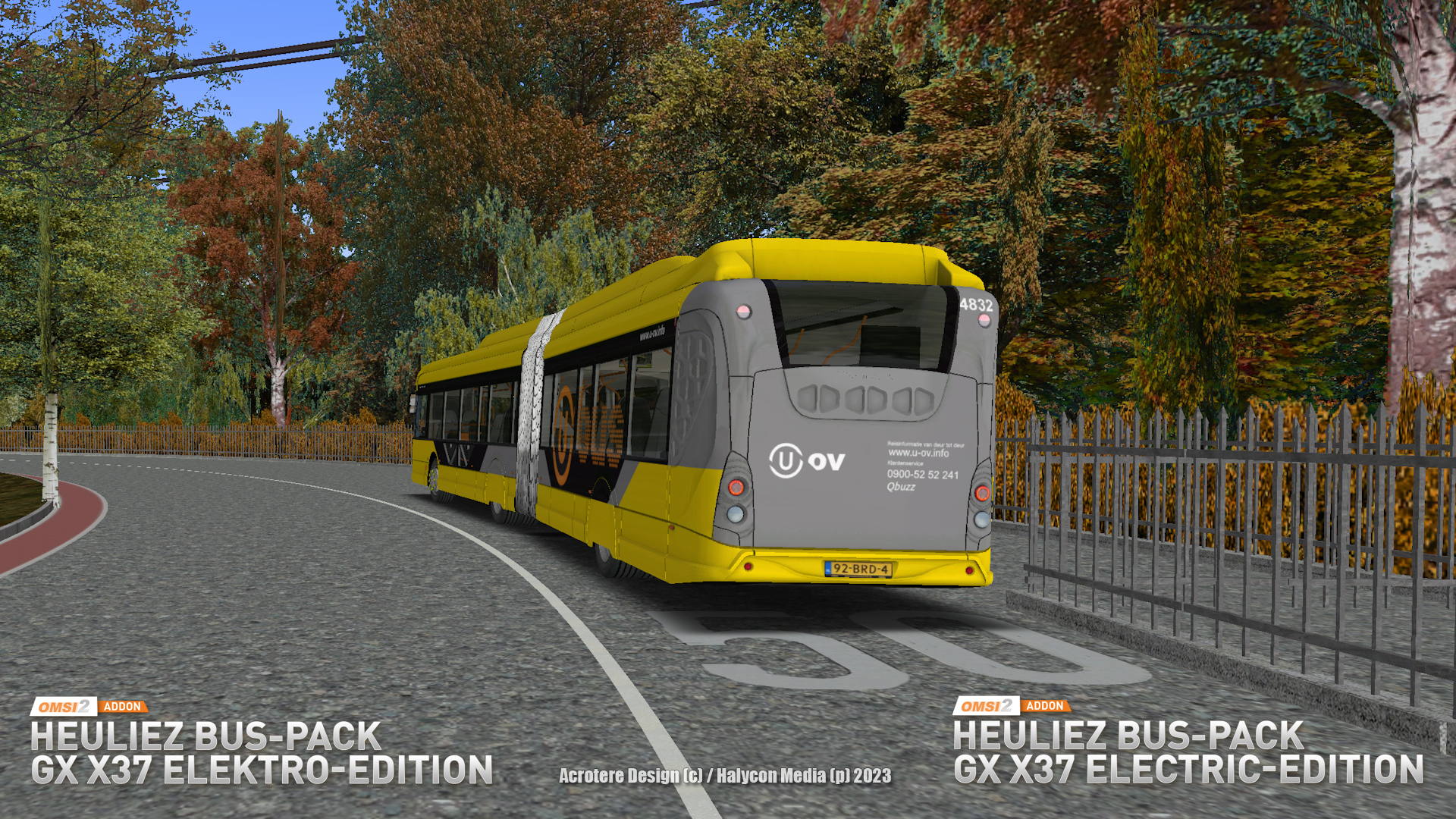 OMSI 2 Add-on Heuliez Bus Pack GX x37 Electric Edition