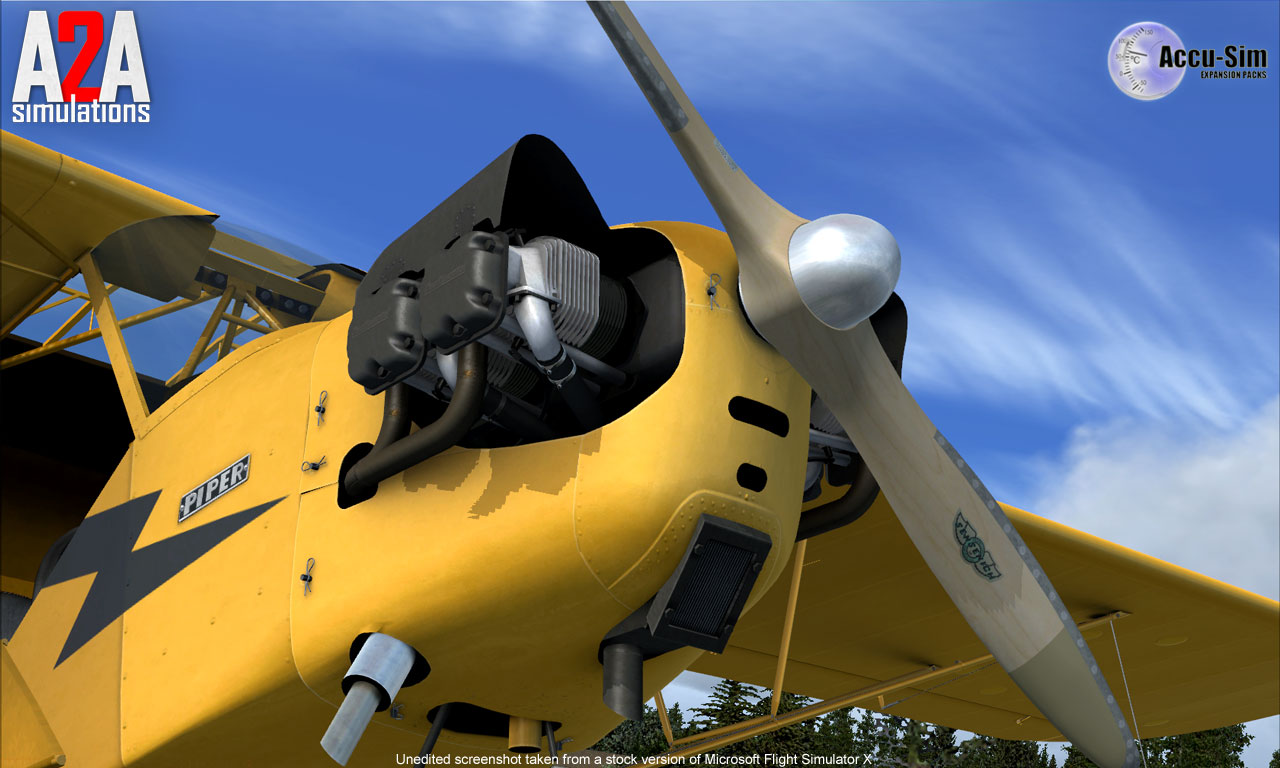Accu-sim Piper J-3 Cub