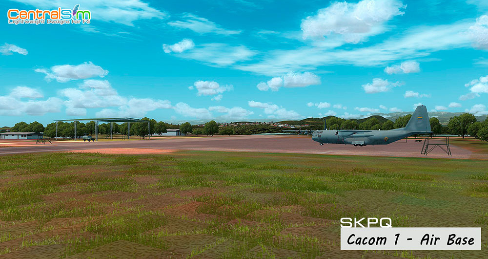 SKPQ - CACOM1 Air Base – Captain German Olano Air Base FSX
