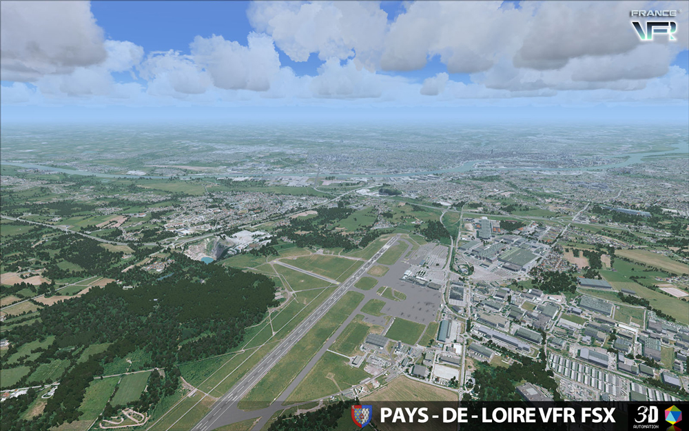 France VFR - Pays-de-Loire VFR FSX
