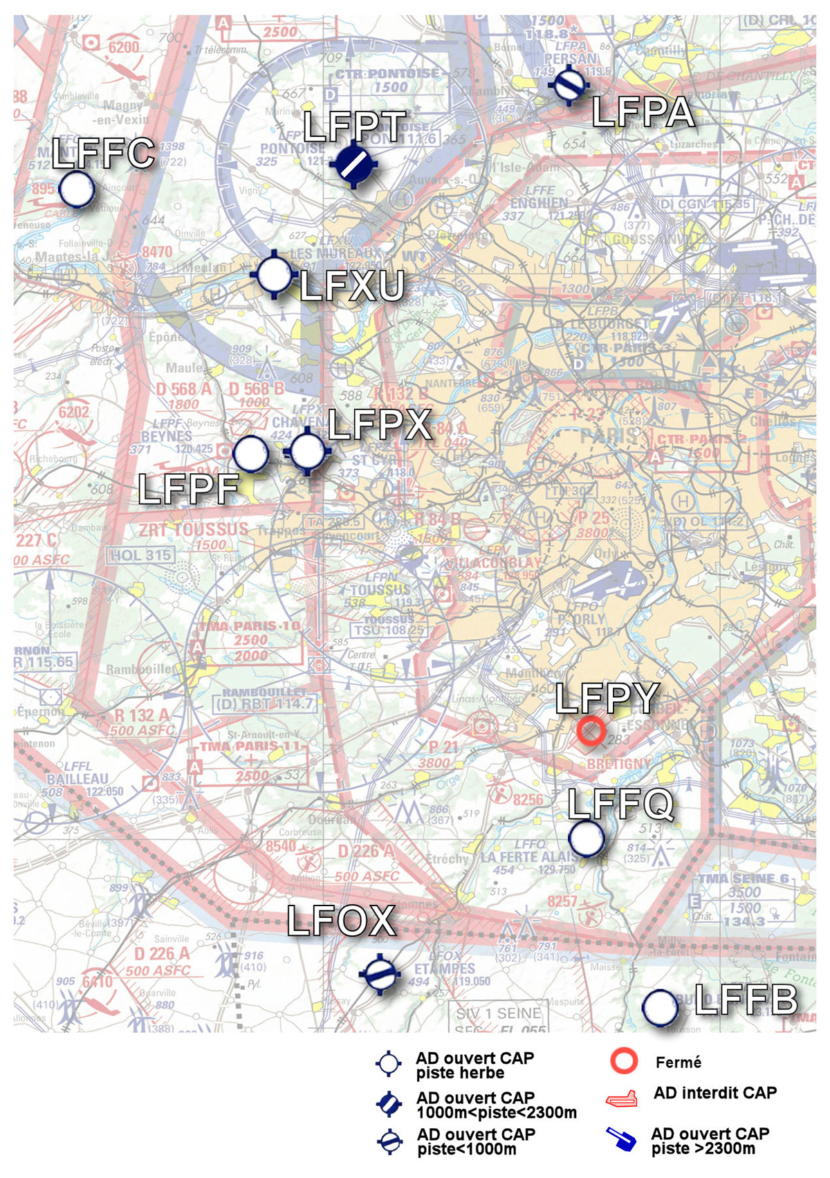 France Vfr Charts