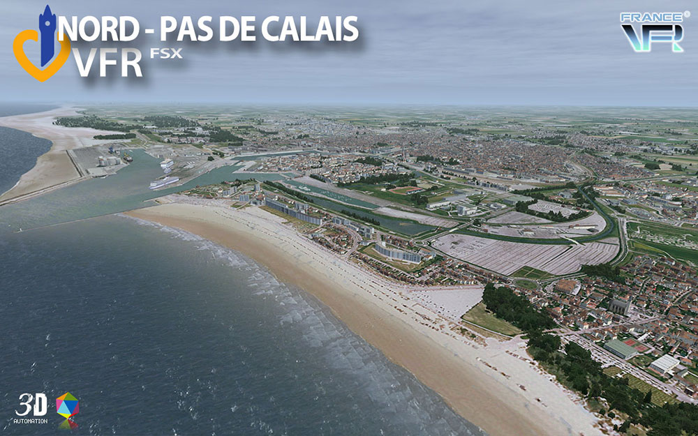 Nord-Pas de Calais VFR FSX