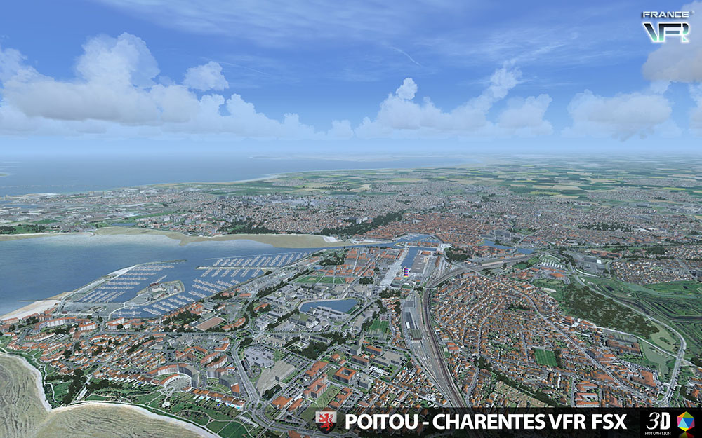 France VFR - Poitou-Charentes VFR FSX