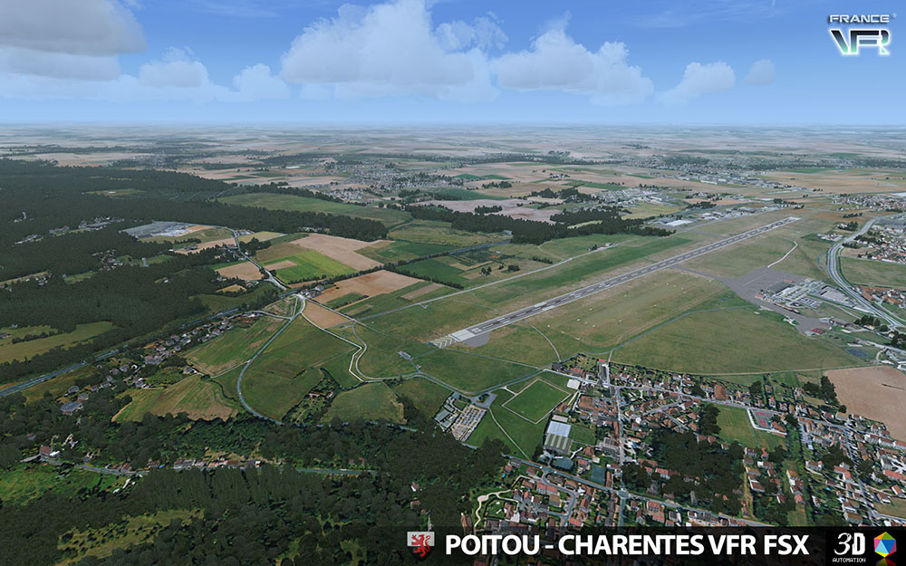 France VFR - Poitou-Charentes VFR FSX