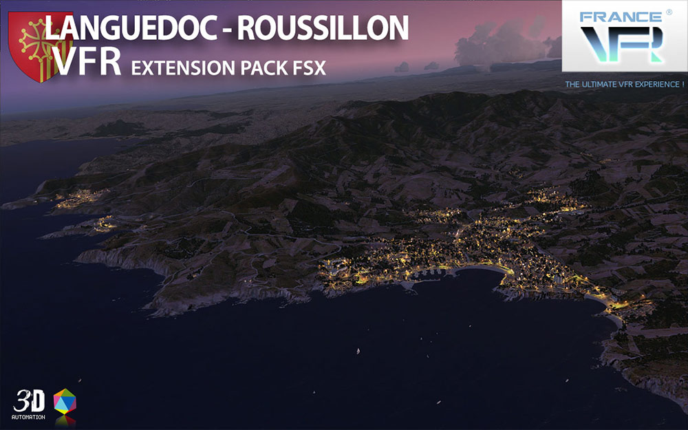 Languedoc-Roussillon VFR - Extension Pack FSX