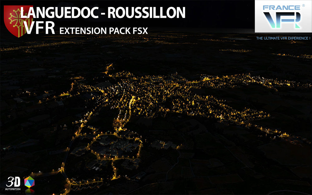 Languedoc-Roussillon VFR - Extension Pack FSX