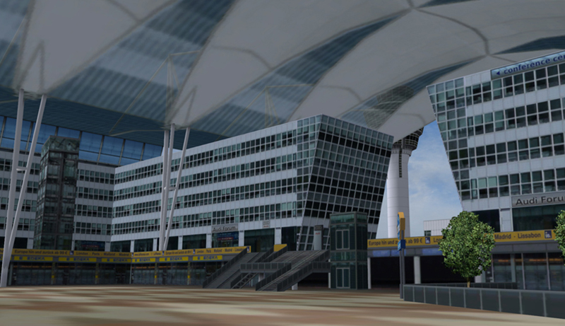 Aerosoft Mega Airport München - Add-On für Flight Simulator X mit Handbuch. usw