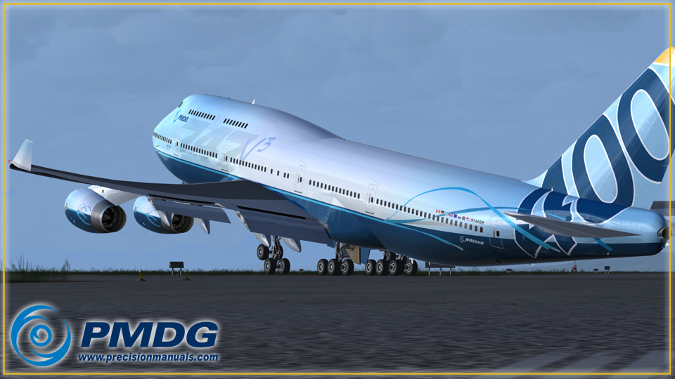 PMDG 747-400 V3 Queen of the Skies II for FSX.