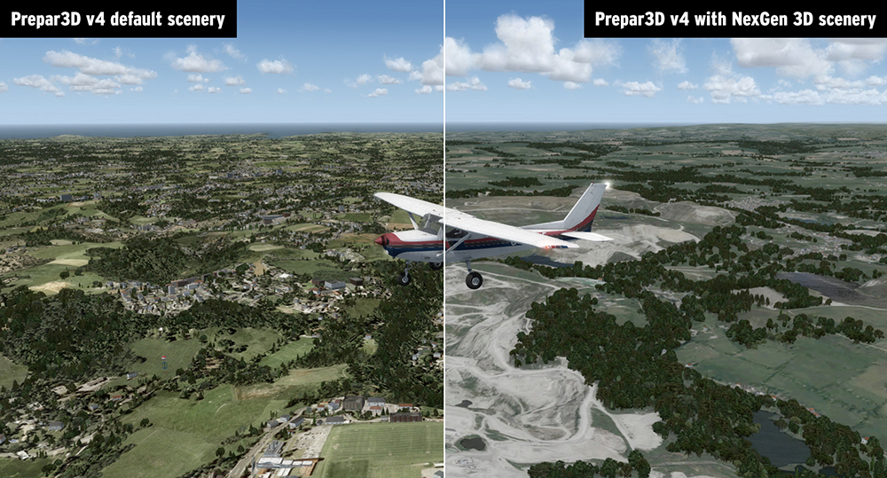 VFR Real Scenery NexGen 3D – Vol. 1: Southern England & South Wales