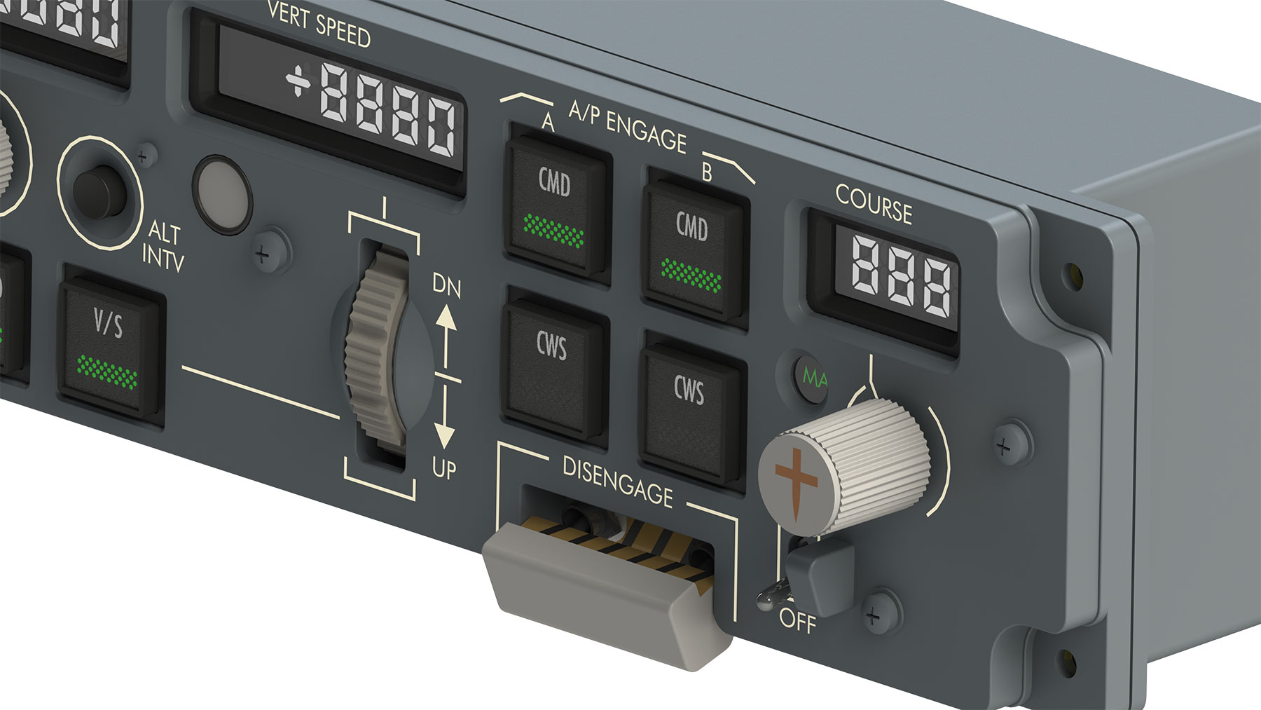 Cockpit Simulator - CS 737X MCP