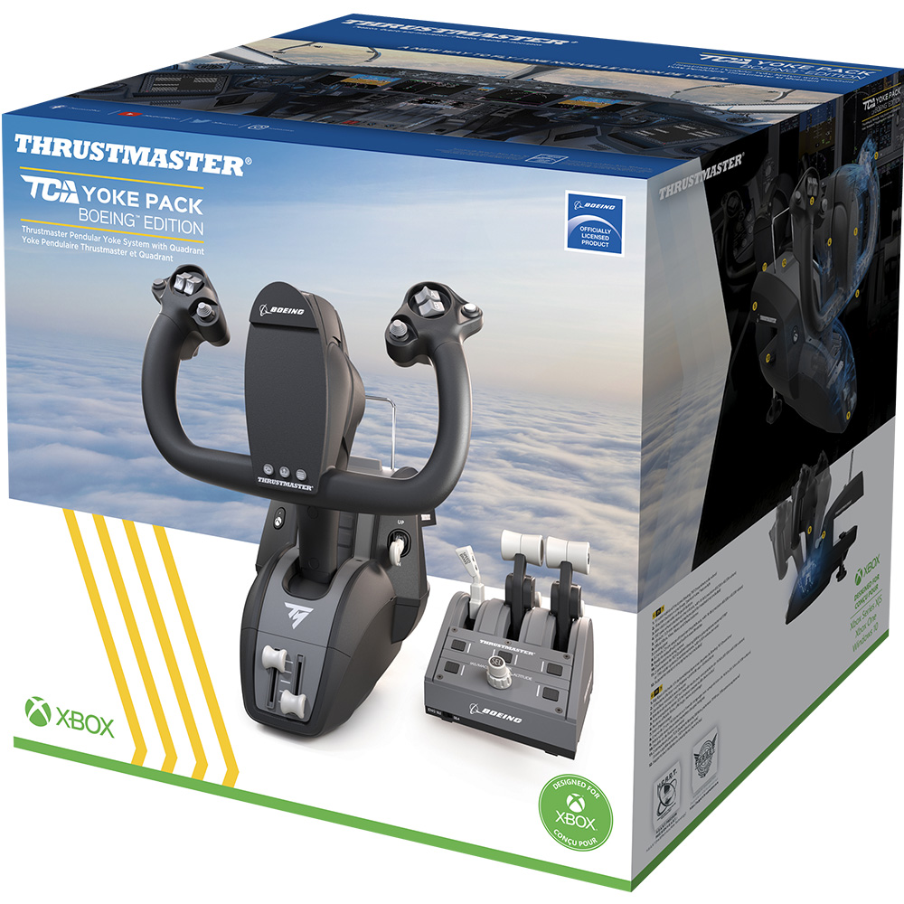 Thrustmaster - TCA Yoke & Quadrant Pack Boeing Edition