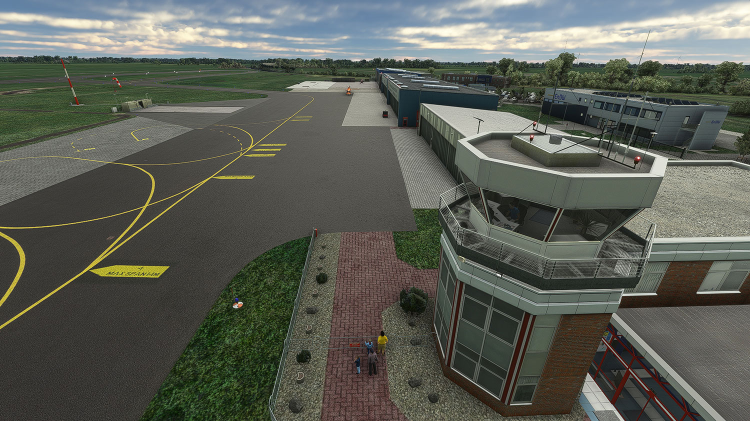 Aviation-Sim-Design - Airfield Emden