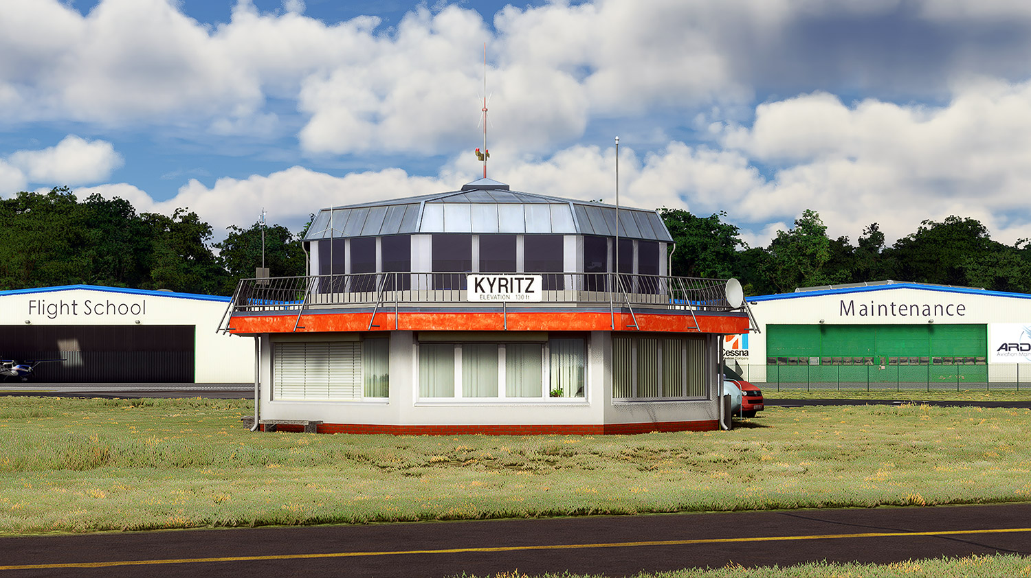 Aviation-Sim-Design - Airfield Kyritz