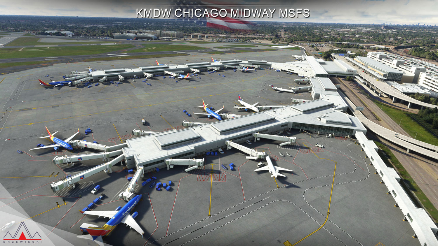 Drzewiecki Design - KMDW Chicago Midway MSFS | Aerosoft US Shop