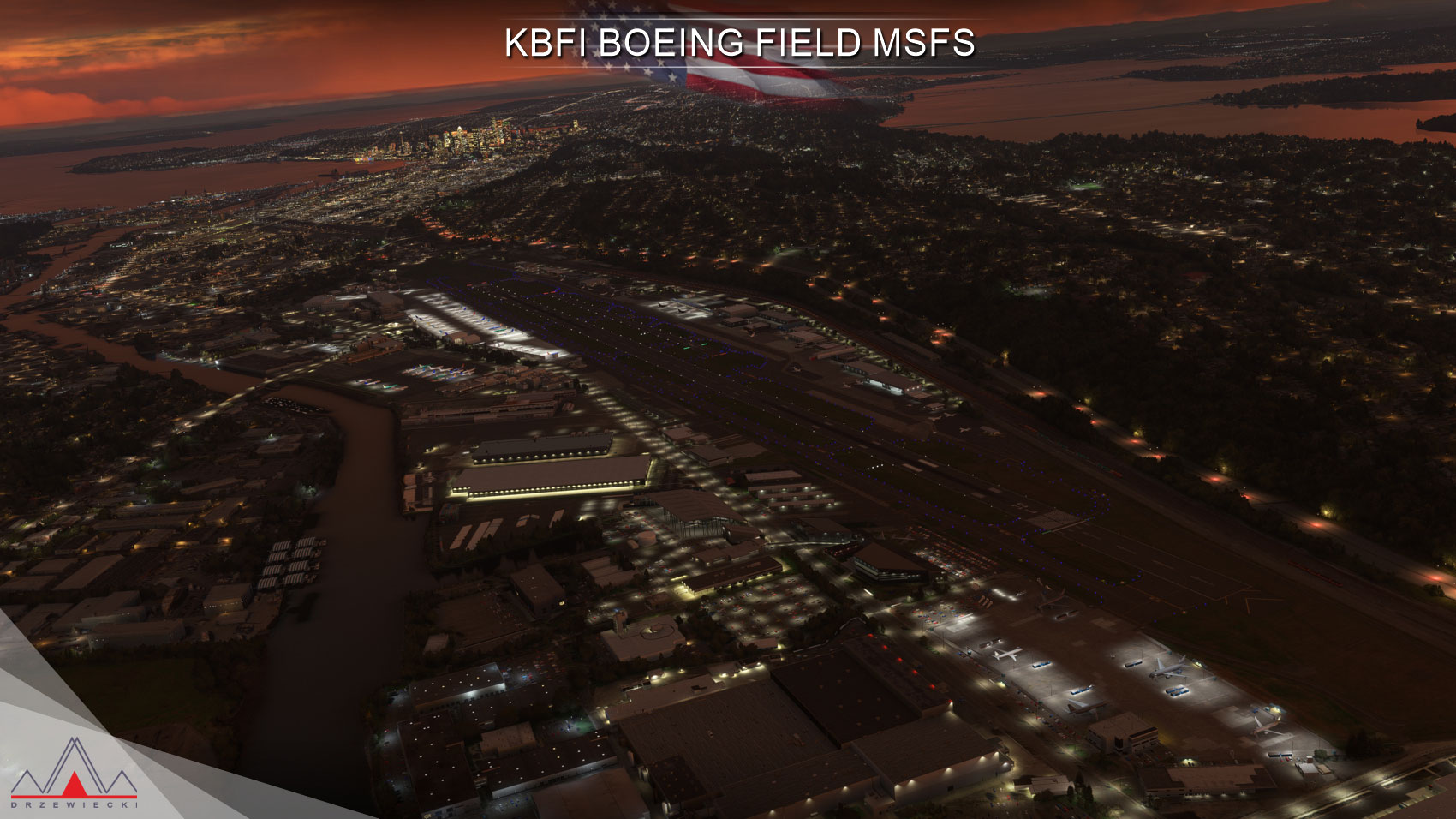 Drzewiecki Design - KBFI Boeing Field MSFS