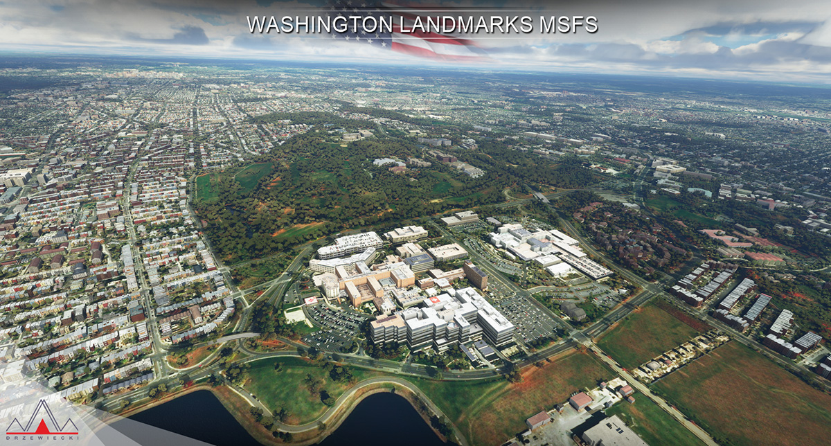 Drzewiecki Design - Washington Landmarks MSFS