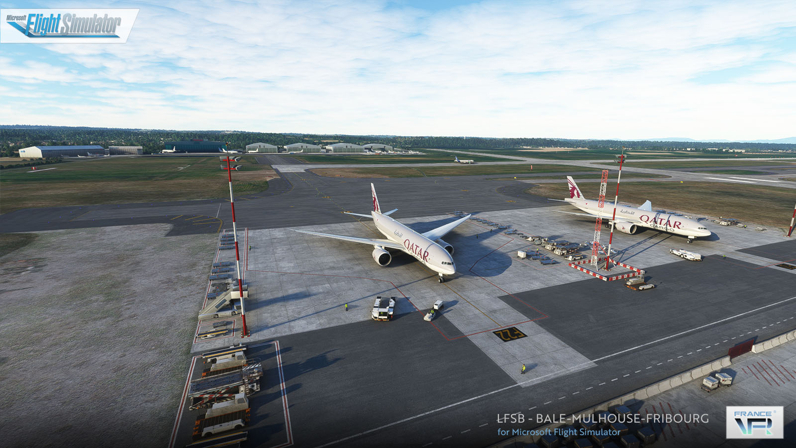 France VFR LFSB Basel Mulhouse Freiburg MSFS Aerosoft Shop