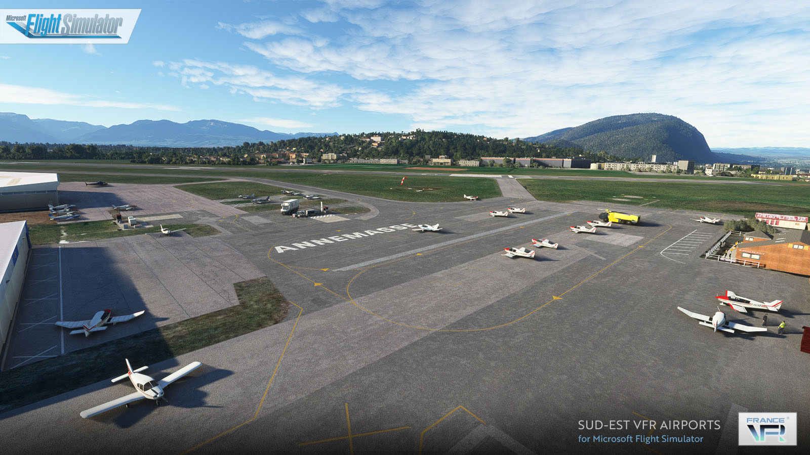 France VFR - South-East VFR Airports MSFS