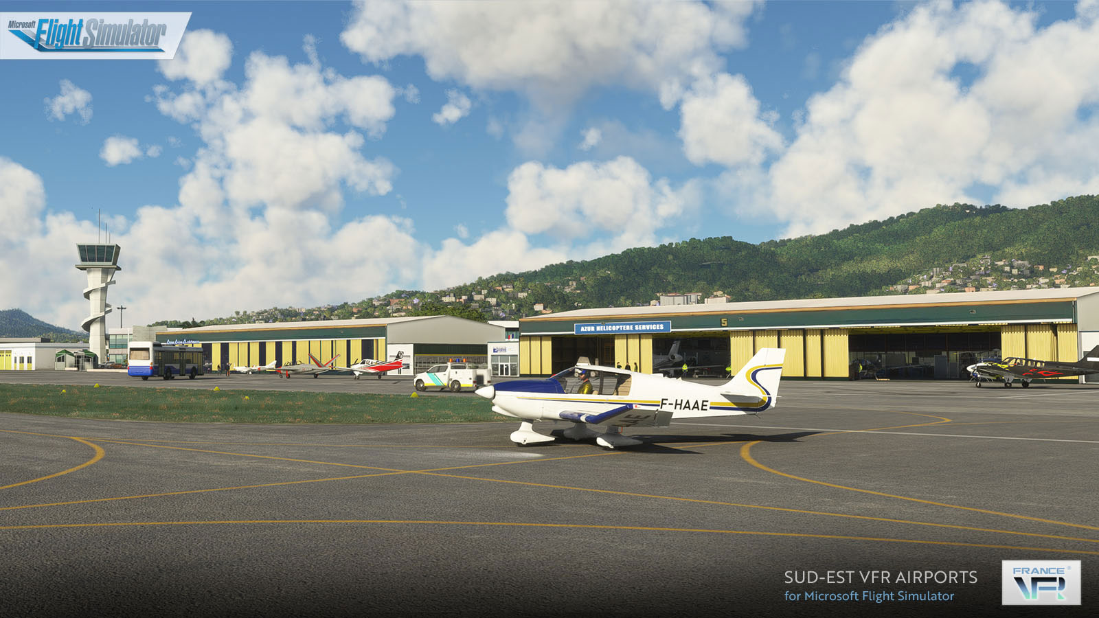 France VFR - South-East VFR Airports MSFS