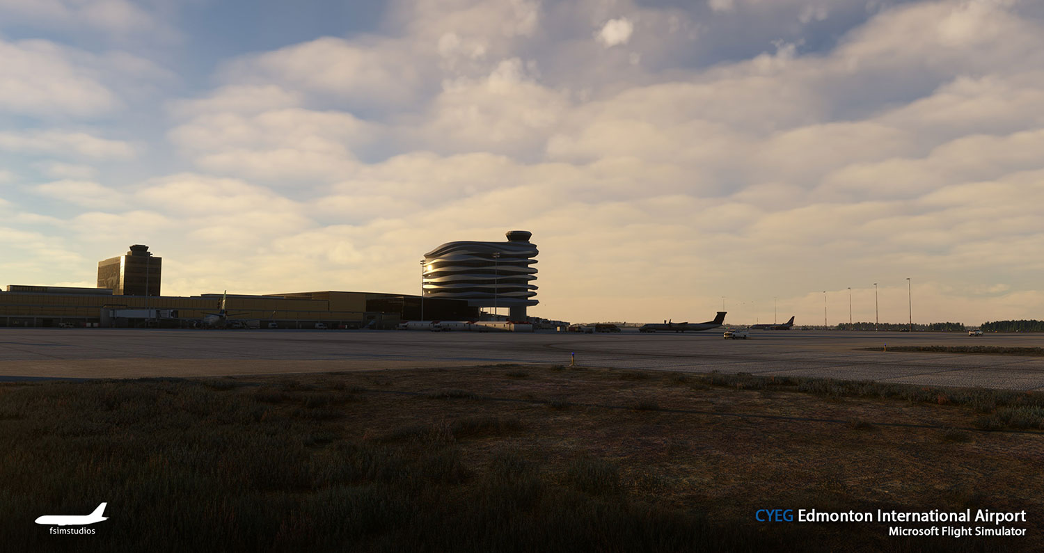 FSimStudios - CYEG Edmonton International Airport MSFS