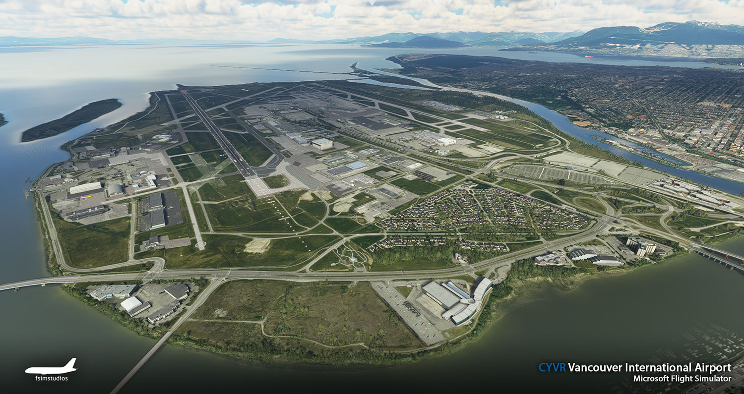 FSimStudios - CYVR Vancouver International Airport MSFS