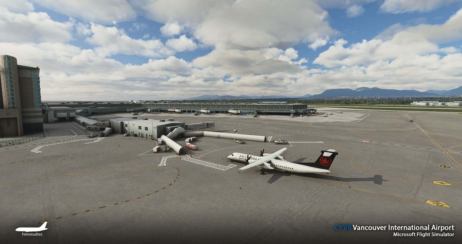 FSimStudios - CYVR Vancouver International Airport MSFS