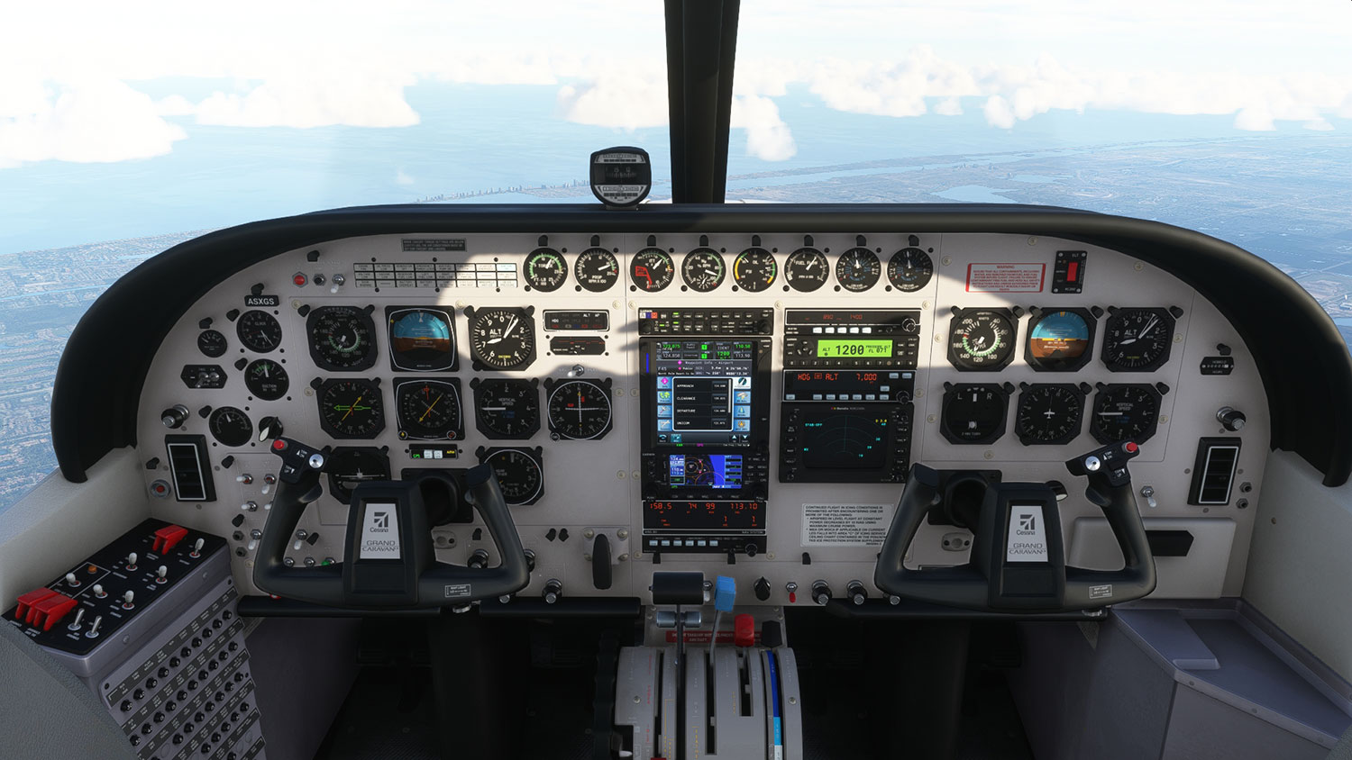 Just Flight - Steam Gauge Overhaul - Analog Caravan MSFS
