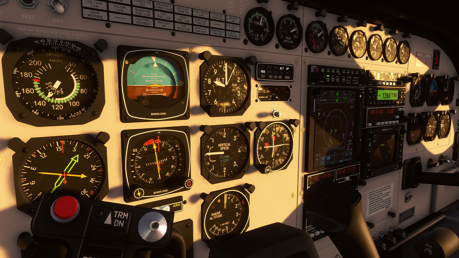 Just Flight - Steam Gauge Overhaul - Analog Caravan MSFS