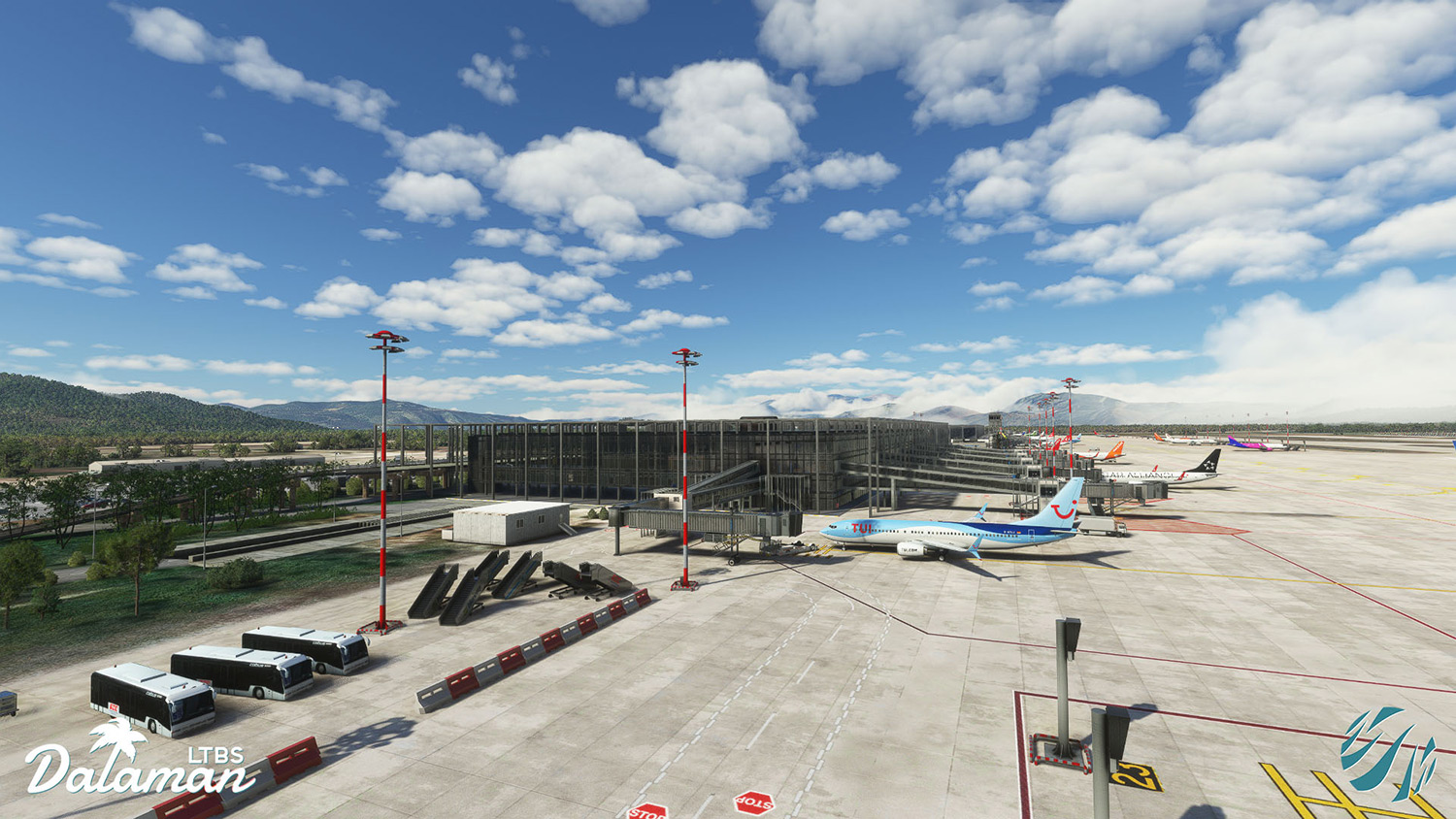 MM Simulations - LTBS - Dalaman International Airport