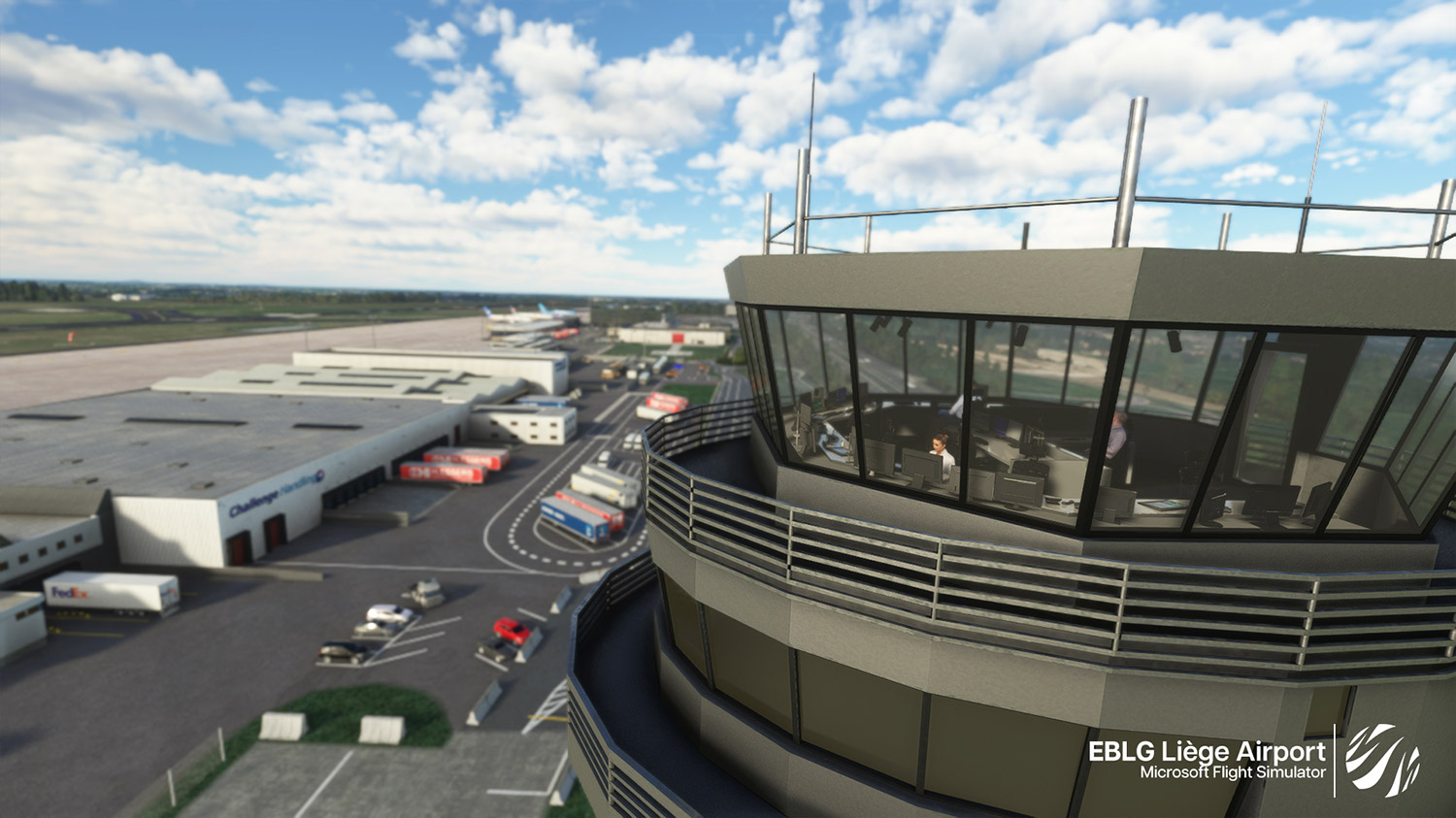 M'M Simulations - EBLG - Liège Airport