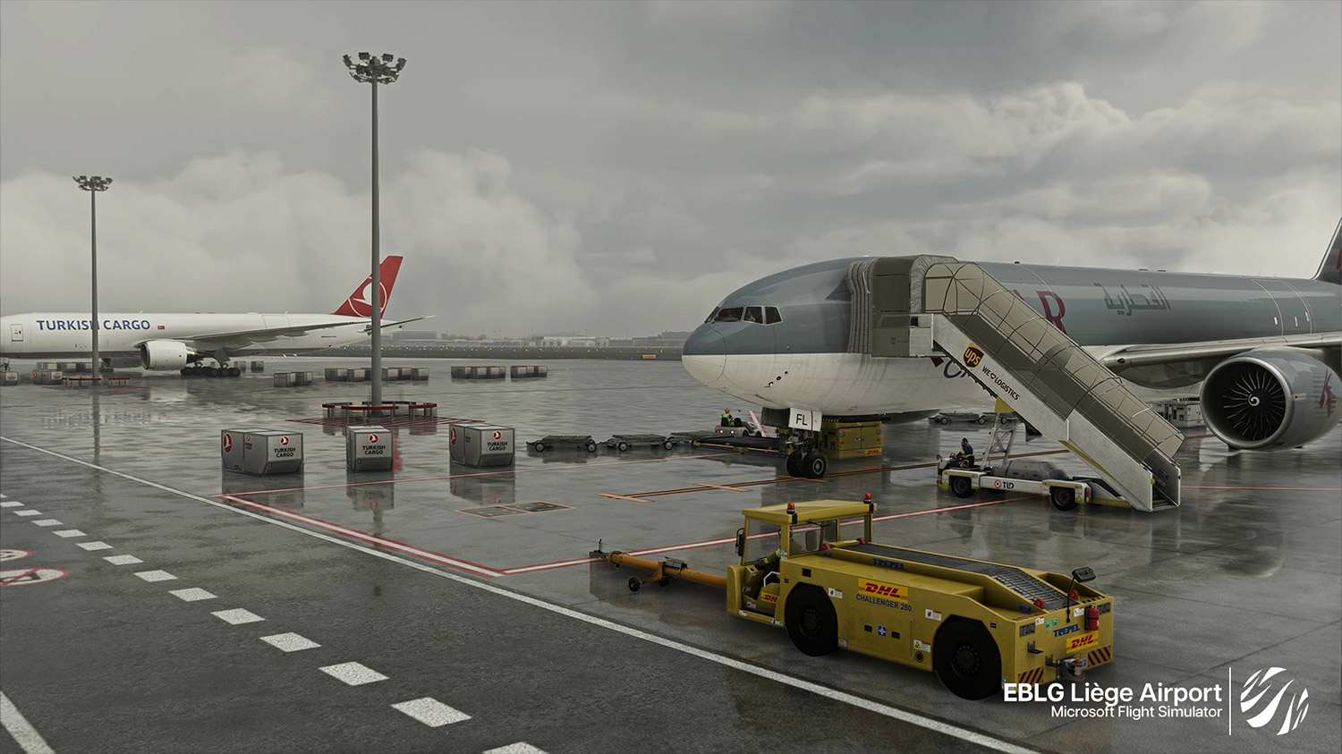 M'M Simulations - EBLG - Liège Airport