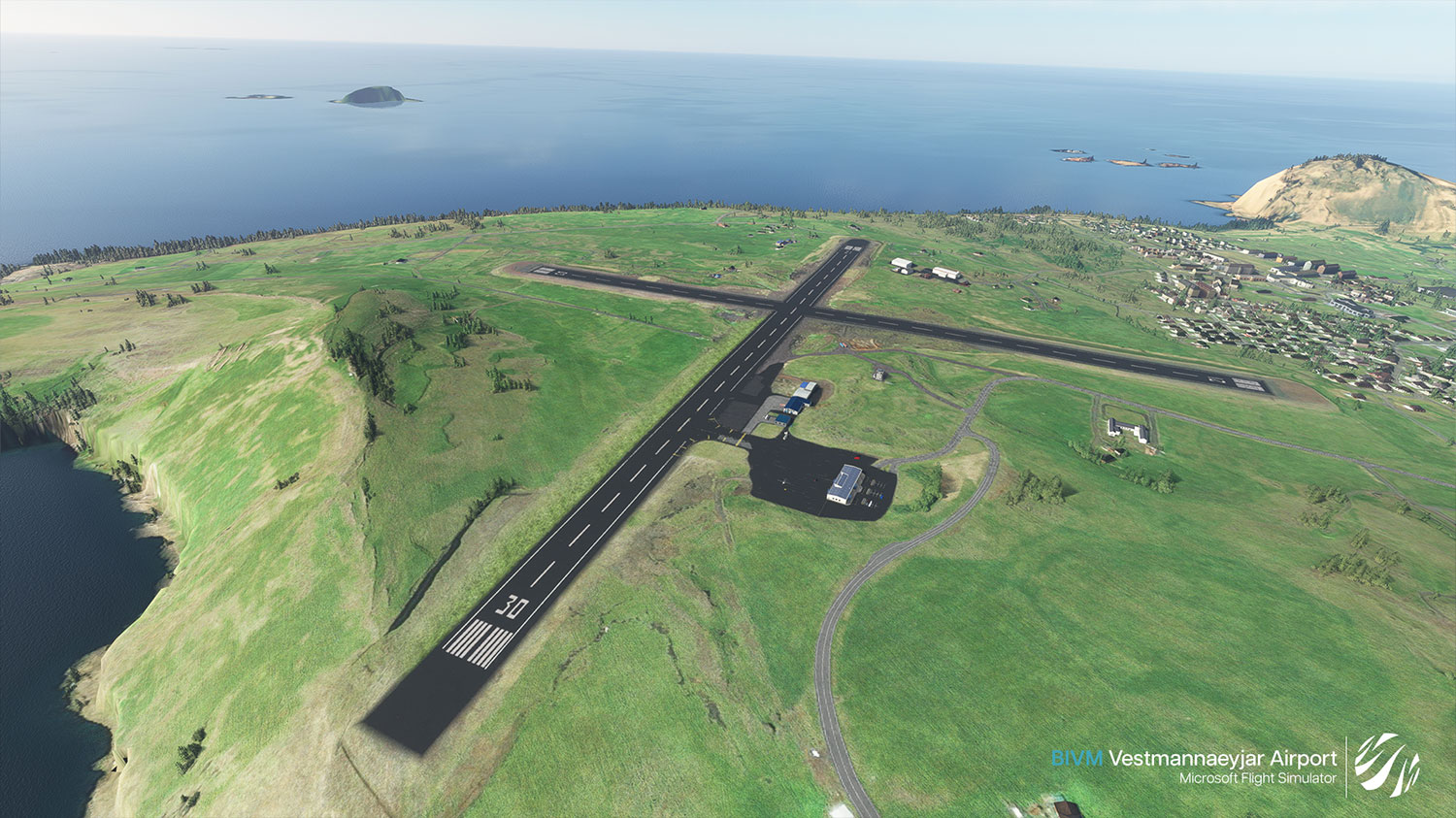 M'M Simulations - BIVM - Vestmannaeyjar Airport
