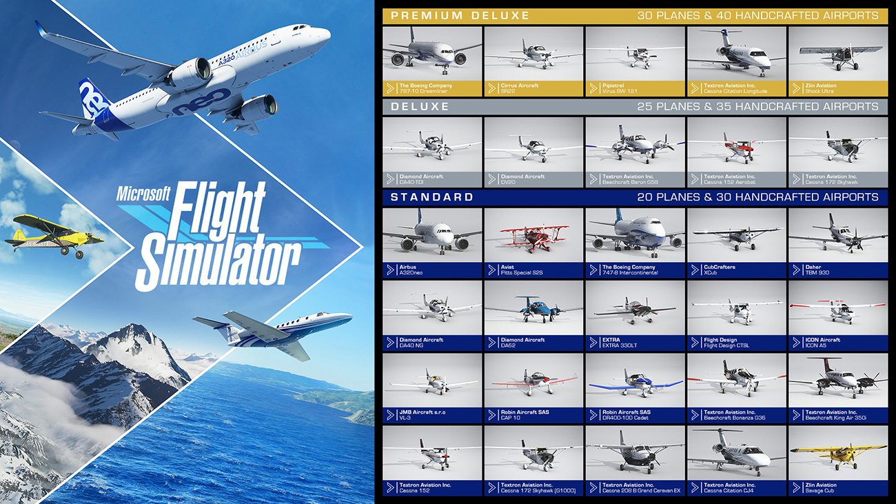 Microsoft Flight Simulator プレミアムデラックスエディション日本語