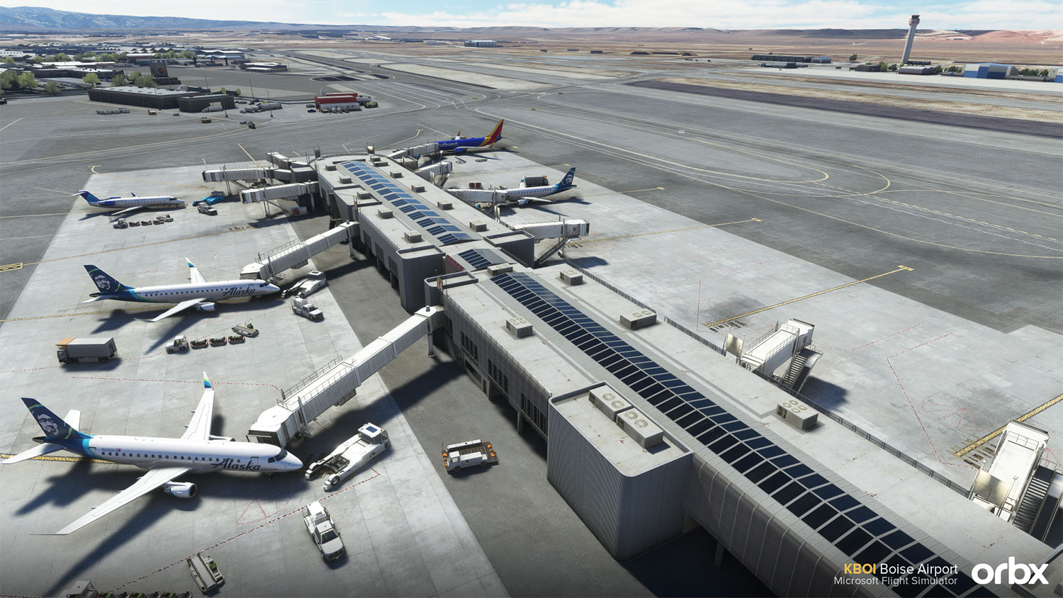 Orbx - KBOI Boise Airport MSFS