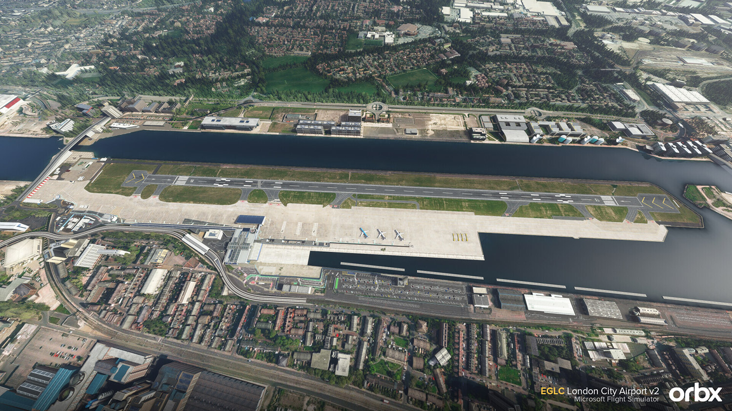Orbx - EGLC - London City Airport v2 MSFS