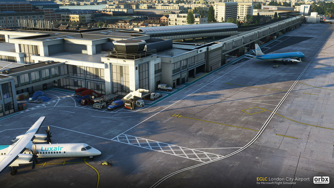 Orbx - EGLC London City Airport MSFS