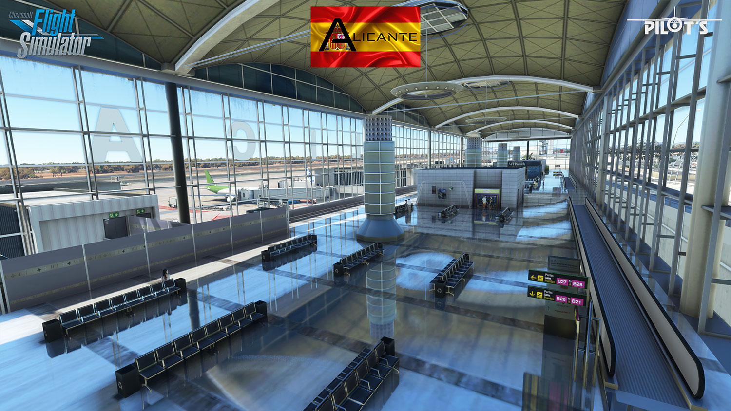 PILOT'S - LEAL - Alicante Airport MSFS